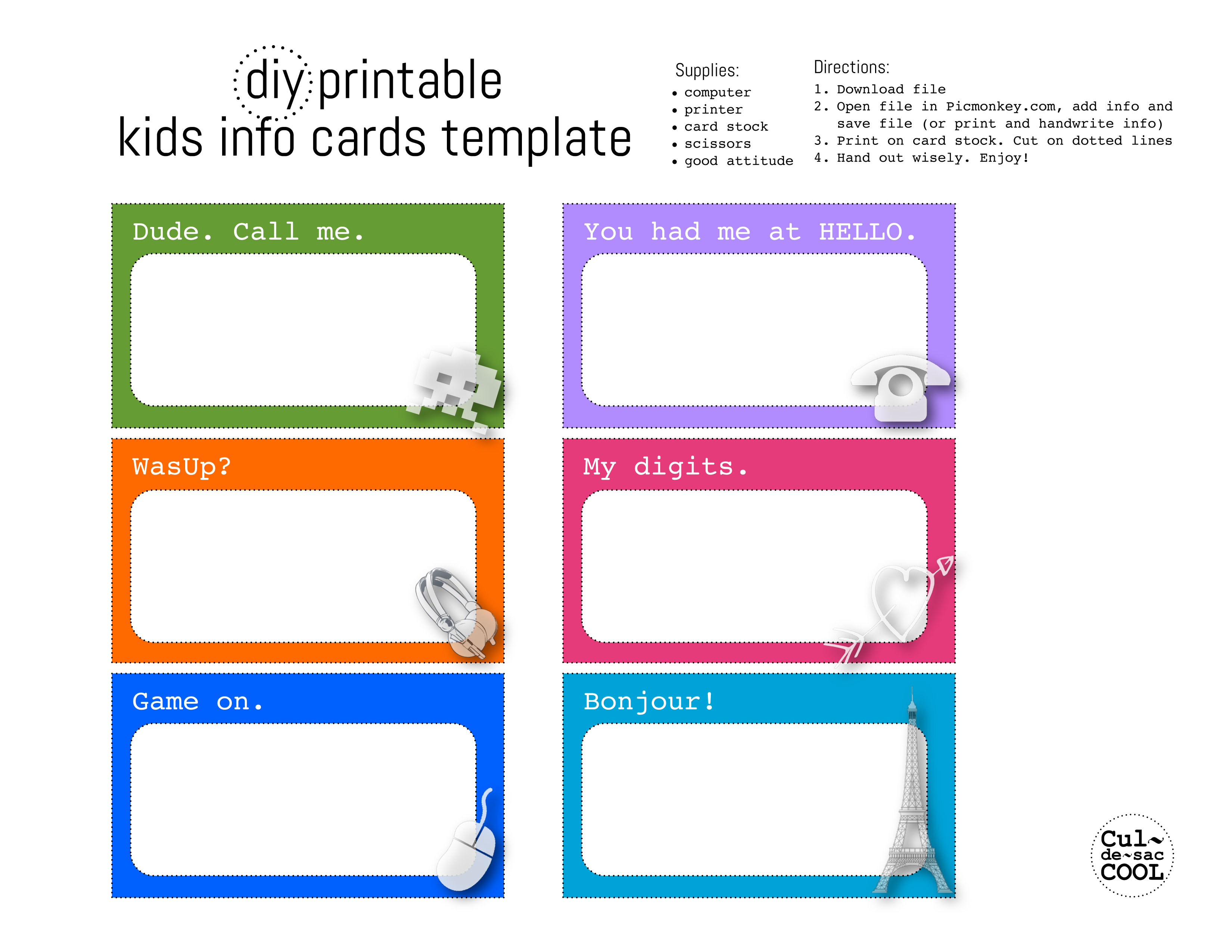 Email Business Card Templates
