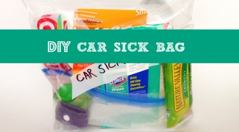 DIY Car Sick Bag